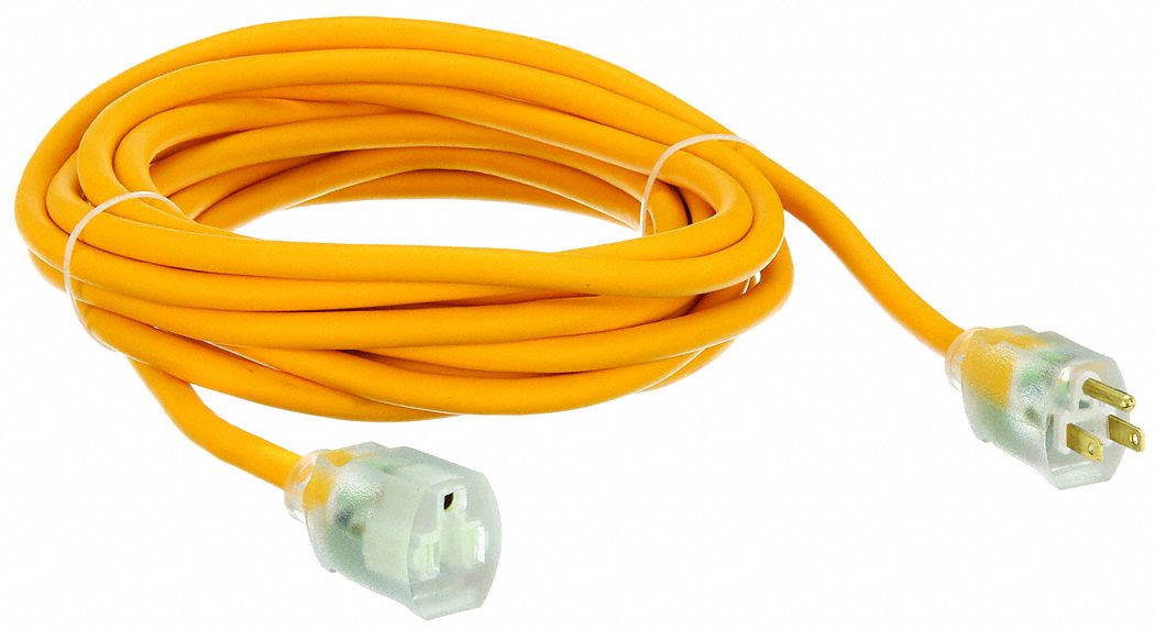 SOUTHWIRE 1487SW0002 Extension Cord SJEOOW 25 ft 14/3 Lit/End