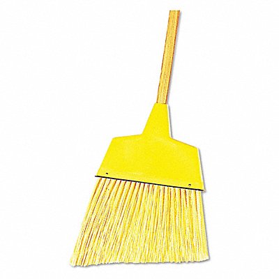 BOARDWALK BWK932ACT Angler Broom Plastic/Wood 53 L Yellow PK12