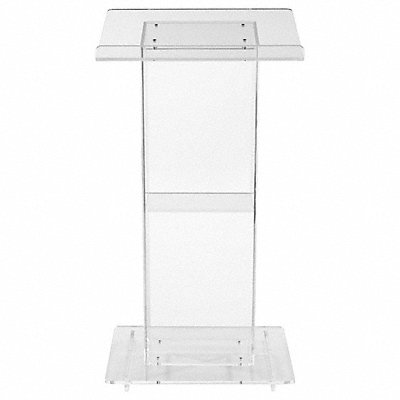 OKLAHOMA SOUND 401S Acrylic Lectern w/Shelf