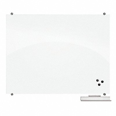 MOORECO 83844 Dry Erase Board Magnetic Glass 36 x48