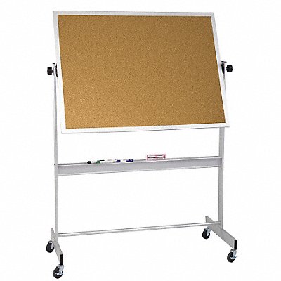 BALT 668AFDC Dry Erase Board Cork/Porcelain 48 x60