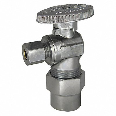 KISSLER 889385 Angle Stop Valve Brass CPVC 1/2 in.