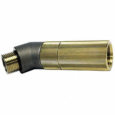 AIRSPADE ASU4045AA Air Gun Angled Adaptor Brass 5 1/2 L