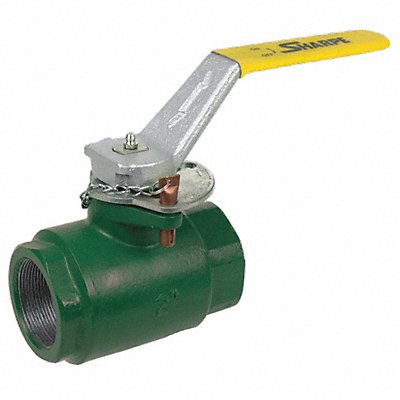 SHARPE VALVES 4353014980 Manual 2-Way Ball Valve NPT Ductile Iron