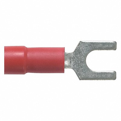 PANDUIT PV188FCY Fork Term Red #8 22 to 16 AWG PK100