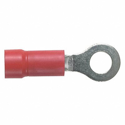 PANDUIT PV186RCY Ring Terminal #6 Red 600V PK100