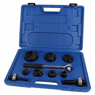 ECLIPSE 902481 Knockout Punch Set 10 Pieces 10ga. Steel