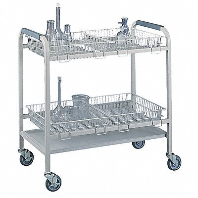 LABCONCO 8045000 Laboratory Glassware Cart 4 Baskets