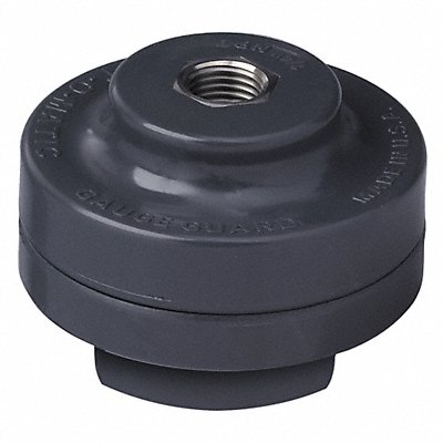 PLAST-O-MATIC GGTSX1PV Gauge Guard For 1/2 in FNPT PTFE Dia