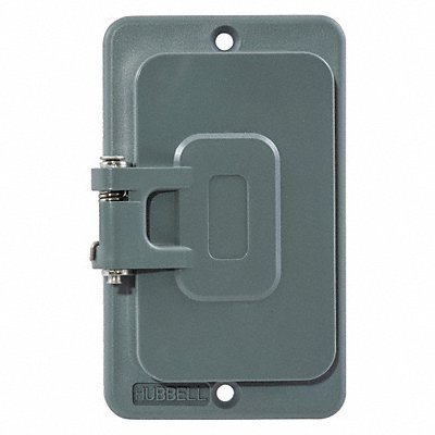 HUBBELL WIRING DEVICE-KELLEMS HBL3061 Watertight Cover For GFCI Receptacle