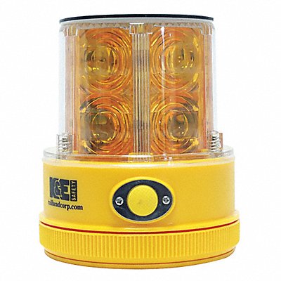RAILHEAD GEAR M18SOLARA Rechargeable SafetyLight Amber LED Solar