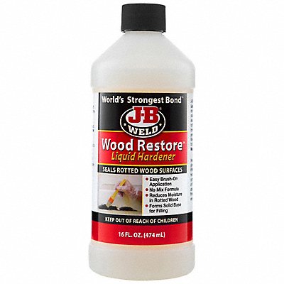 J-B WELD 40001 Hardener Clear 16 oz