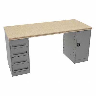 TENNSCO MWB23072C Workbench Shop Top 72 W 30 D