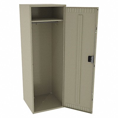 TENNSCO STS242472ASD K4148 Wardrobe Locker 1x1Locker Sand 72 x24 x24 Assm