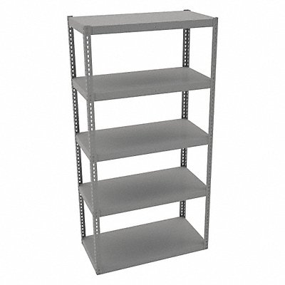 TENNSCO RXHS482496 Boltless Shelving 24x96x48in Stndaln