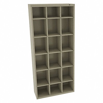 TENNSCO CC78SD CubiCabnt 13 1/2x78x34 1/2in #Cmpmt 18