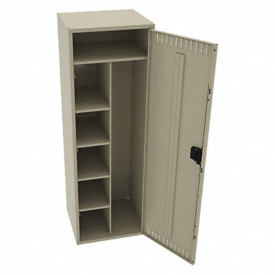 TENNSCO CMS242172ASD K7511 Wardrobe Locker 1x1Locker Sand 72 x24 x21 Assm