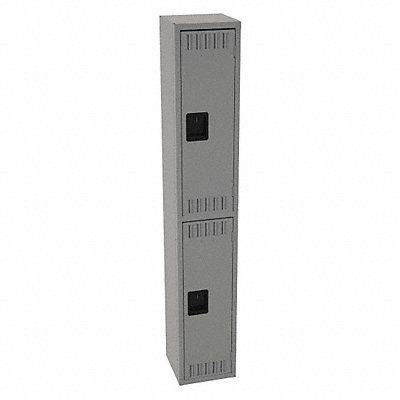 TENNSCO DTS121236AMG K4151 Locker 2x1Locker Md Grey 72 x12 x12 Assm