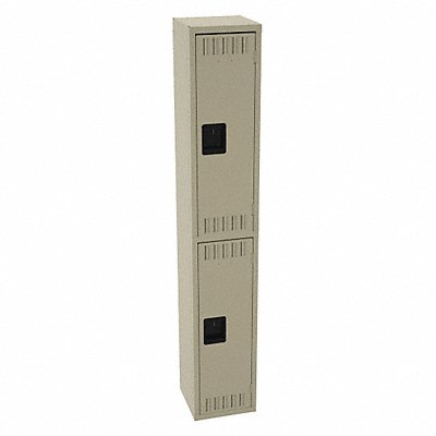 TENNSCO DTS121236ASD K4151 Wardrobe Locker 2x1Locker Sand 72 x12 x12 Assm