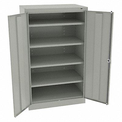 TENNSCO 6024LG K3842 Storage Cabinet 60 x36 x24 LtGry 4Shlv