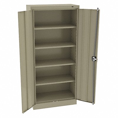 TENNSCO 6615SD K3834 Storage Cabinet 66 x30 x15 Sand 4Shlv
