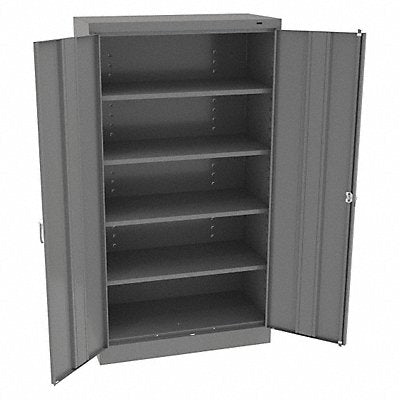 TENNSCO 6618DHMG K3836 Storage Cabinet 66 x36 x18 MdGry 4Shlv