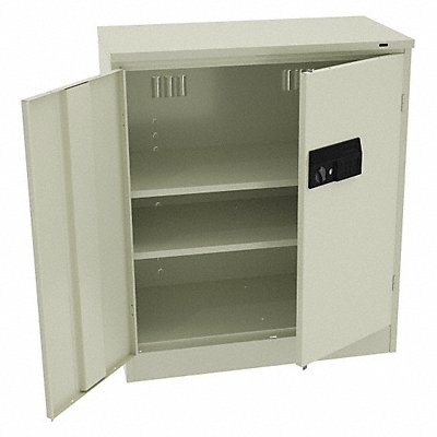 TENNSCO 4218DLXELPY Storage Cabinet 42 x36 x18 Ptty 2Shlv