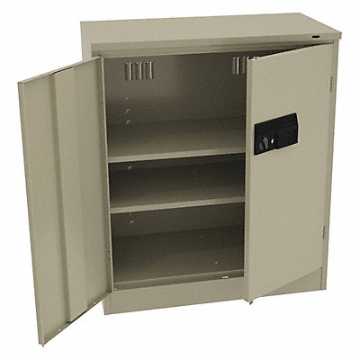 TENNSCO 4218DLXELSD Storage Cabinet 42 x36 x18 Sand 2Shlv
