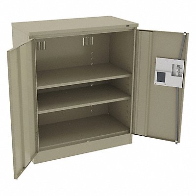 TENNSCO 4218ELSD K3830 Storage Cabinet 42 x36 x18 Sand 2Shlv