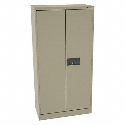 TENNSCO 7114ELSD Storage Cabinet 72 x36 x18 Sand 1Shlv