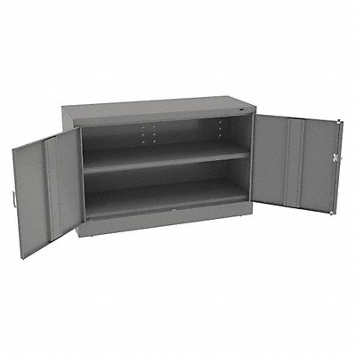 TENNSCO J1830SUMG Storage Cabinet 30 x48 x18 MdGry 1Shlv