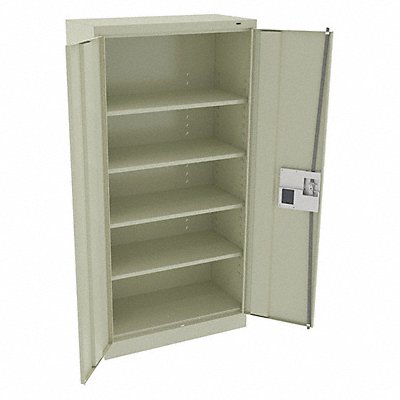 TENNSCO 7218ELPY K3837 Storage Cabinet 72 x36 x18 Ptty 4Shlv