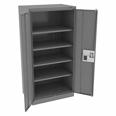 TENNSCO 7224ELMG K3843 Storage Cabinet 72 x36 x24 MdGry 4Shlv