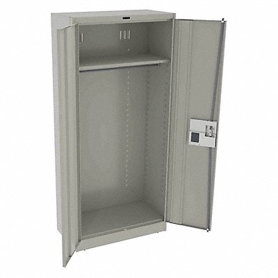 TENNSCO 7818WELLG Storage Cabinet 78 x36 x18 LtGry 1Shlv