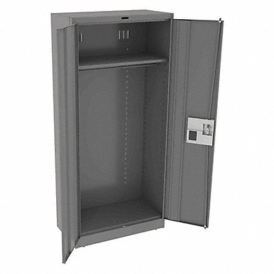 TENNSCO 7818WELMG Storage Cabinet 78 x36 x18 MdGry 1Shlv