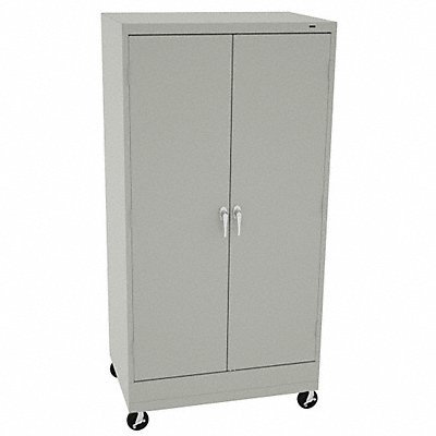 TENNSCO CK6624DHLG K4834 Storage Cabinet 73 x36 x24 LtGry 4Shlv