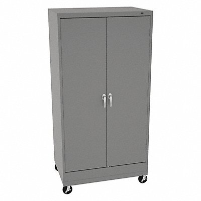 TENNSCO CK6624DHMG K4834 Storage Cabinet 73 x36 x24 MdGry 4Shlv