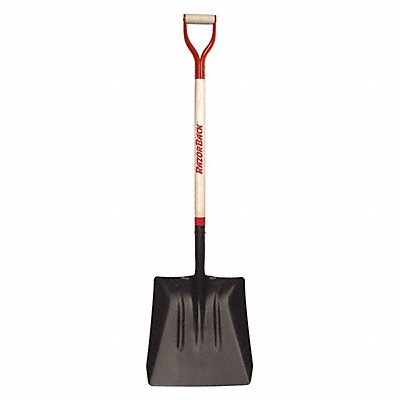 RAZOR-BACK 79804GR Street/Coal Shovel 14ga DHndl 40in.LHndl