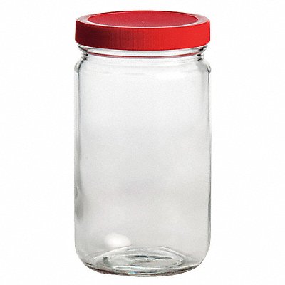 QORPAK 239542 Jar 960 mL 170 mm H Clear PK12