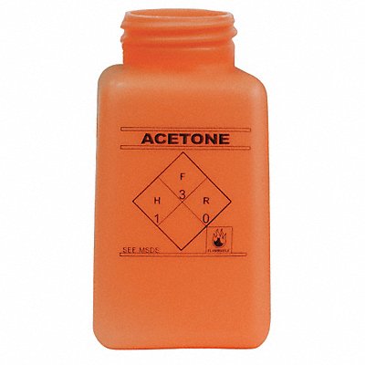MENDA 35492 Graduated Acetone ESD Bottle 6oz Wide