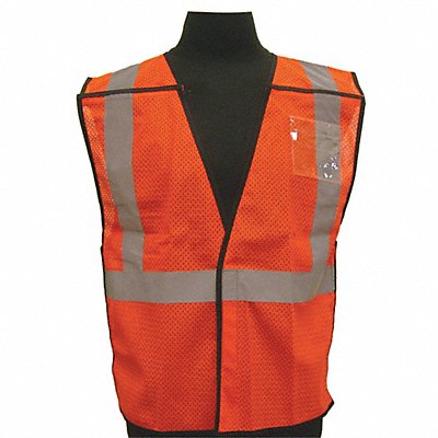KISHIGO 18062X3X H1105 Hi Vis Vest Class 2 2XL/3XL Orange