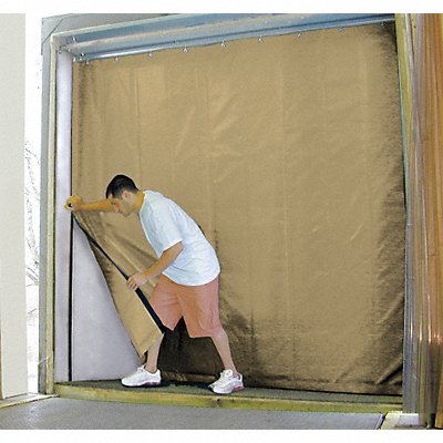TMI 99900277 Insulated Truck Curtain 8 ft H x 8 ft W