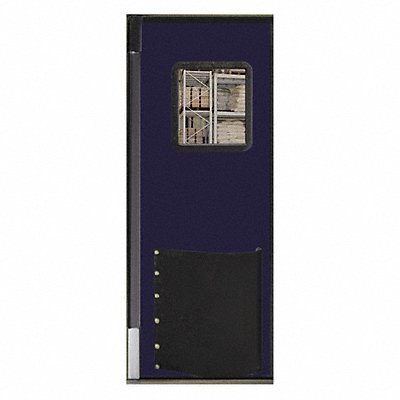 CHASE 3696RXHDNAV H1822 Swinging Door 8 x 3 ft Navy Blue