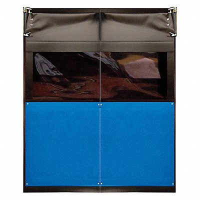 CHASE AIR9736084RBL Swinging Door 7 x 5 ft Royal Blue PVC PR