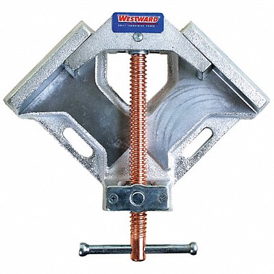 WESTWARD 39M996 Angle Clamp 4 1/4 in Jaw W Ductile Iron