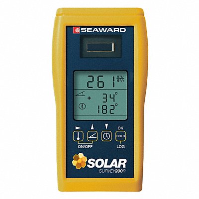 SEAWARD SS200R IrradianceMtr w/DL 1 200 W/sq m 0 -90
