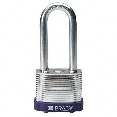 BRADY 123275 H1715 Keyed Padlock Different 1-5/16 W