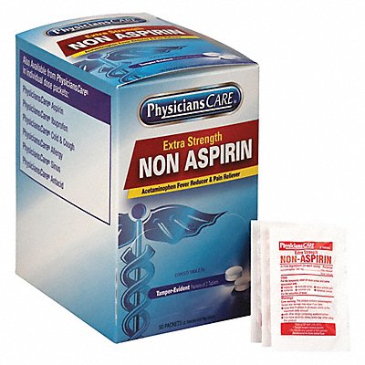 PHYSICIANSCARE 90016 Non-Aspirin Pain Relief Tablet PK50
