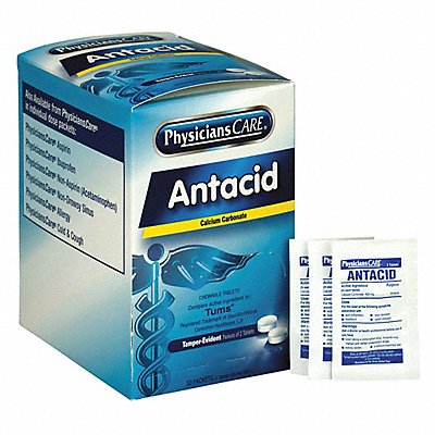 PHYSICIANSCARE 90089 Antacids and Indigestion Tablet PK50