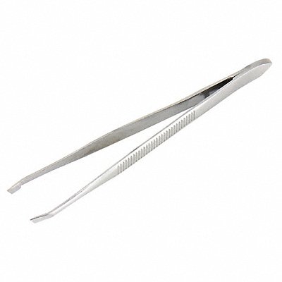 FIRST AID ONLY 17010 Tweezers Silver 3-1/4 L Stainless Steel